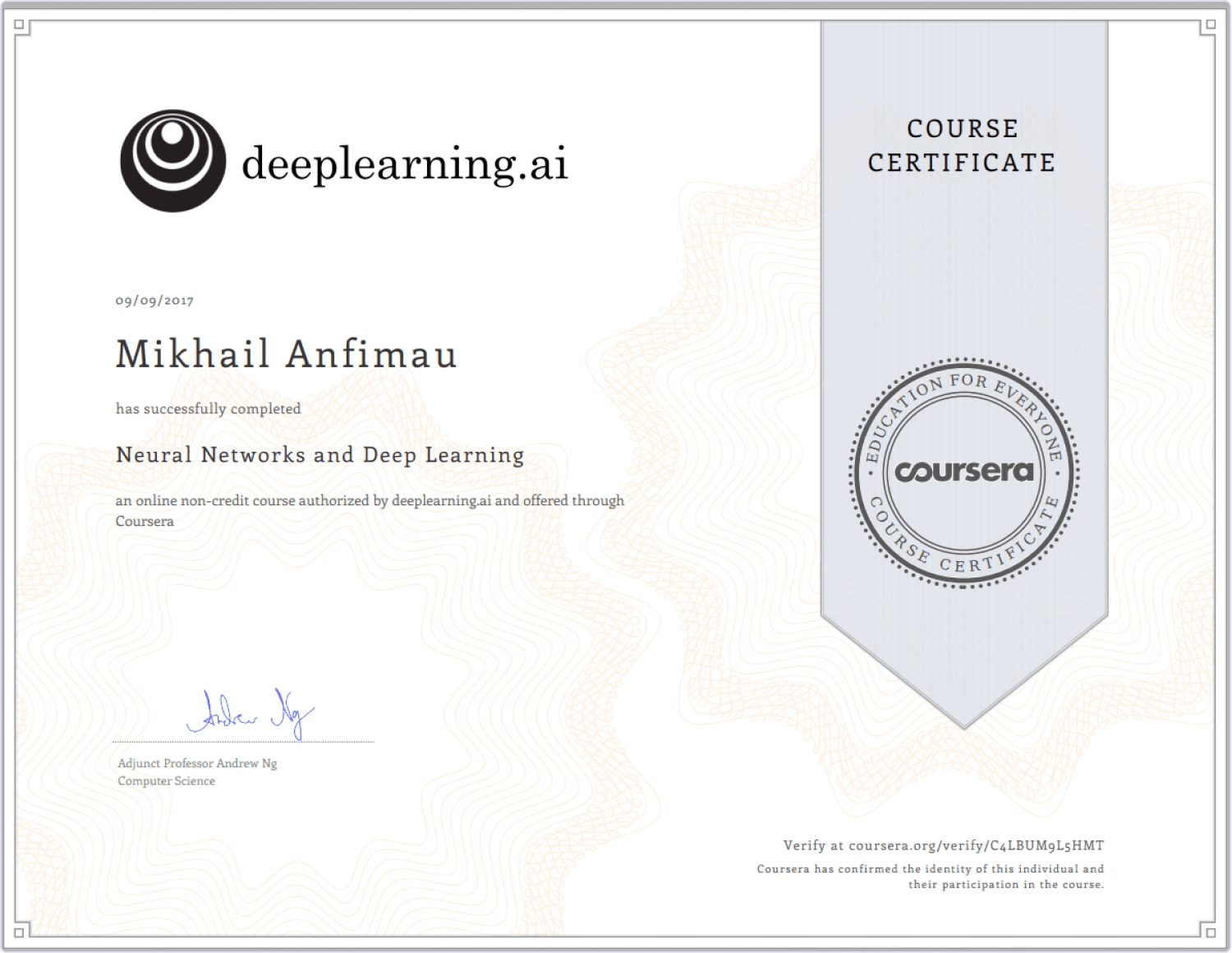 Neural Networks and Deep Learning
